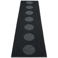 Vera 2.0 Teppe Black / Black Metallic 70x280 cm