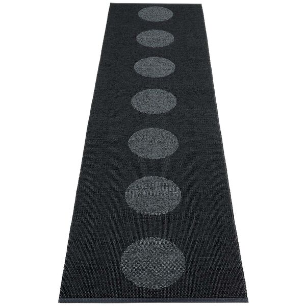 Vera 2.0 Matto Black / Black Metallic 70x280 cm
