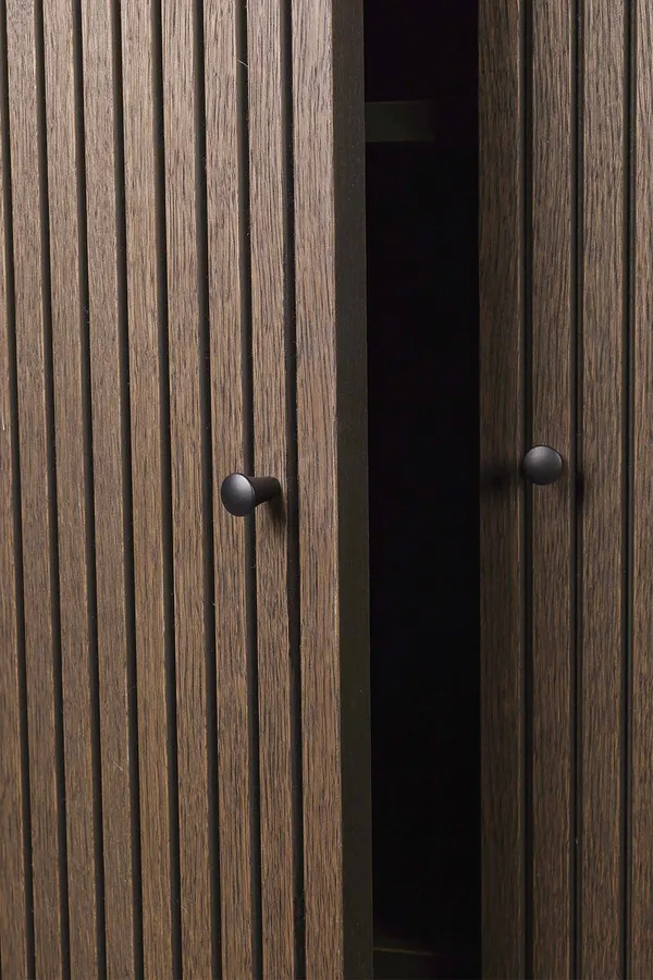 Sill Cupboard - Low - Dark Stained Oak