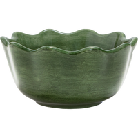 Oyster Skål 13 cm Skovgrøn