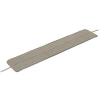 Linear Sædepude Til Bænk 170 cm Lysegrå