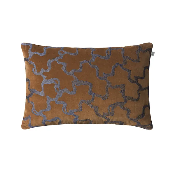 Chand Putetrekk 40x60 cm Cognacfarget / Sea Blue