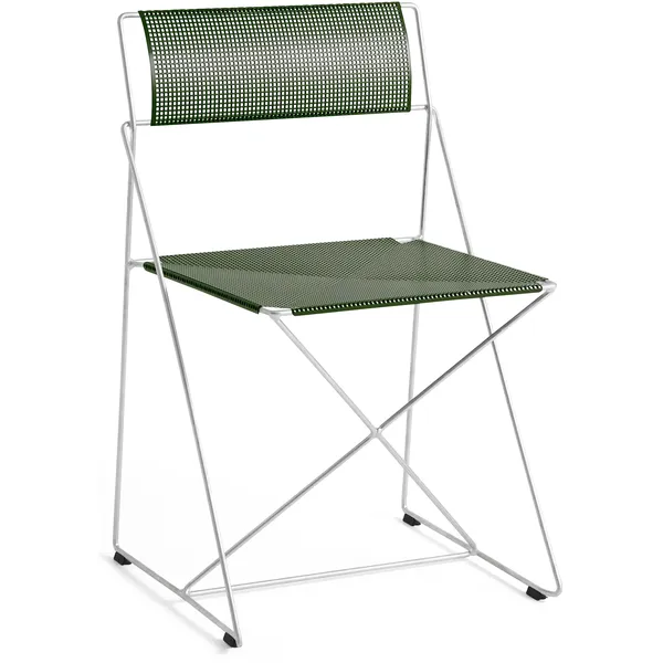 X-Line Stol Varmgalvanisert Stål / Pudderbelagt Leek Green