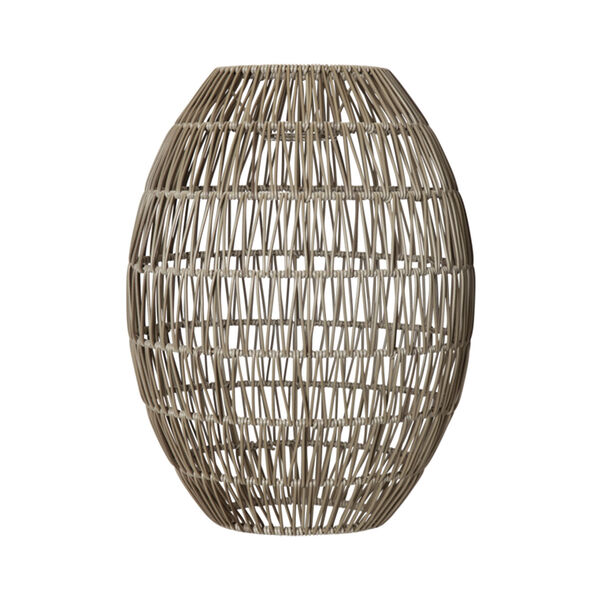 Linde Lampeskærm 40 cm Grå Beige