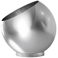 Globe Urtepotte Ø37 cm Sølv