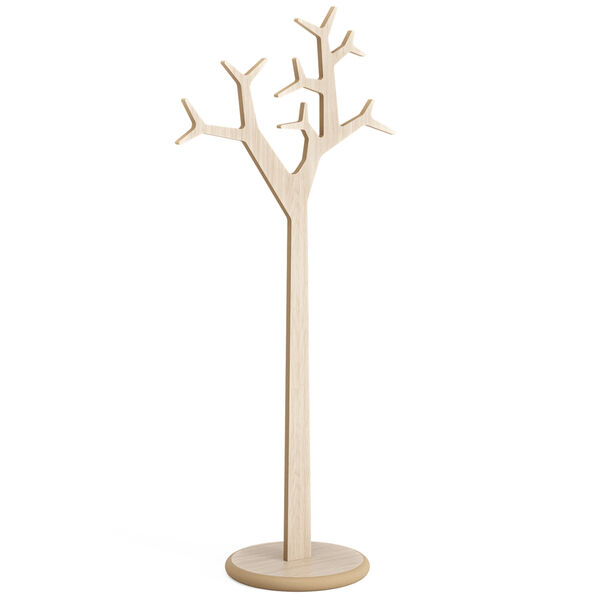 Tree Knagerække 194 cm Hvid Pigmenteret Eg