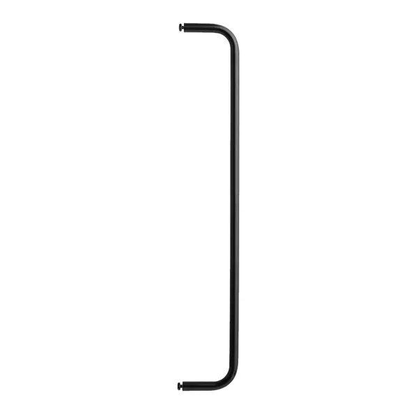 String Tanko Metallihyllylle 53 cm Musta