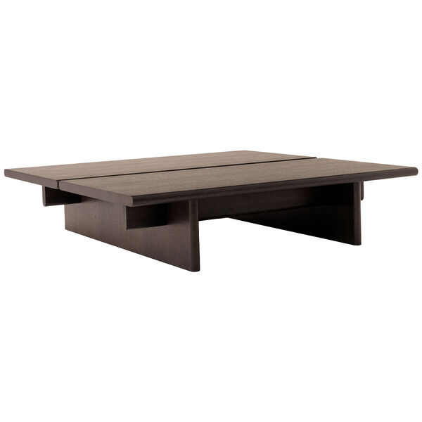 Ita OS4 Sofabord 110x110 cm Mørkbejdset Eg