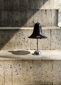 Pantop Bordlampe Bærbar Ø18 Krom / Pitch Brown