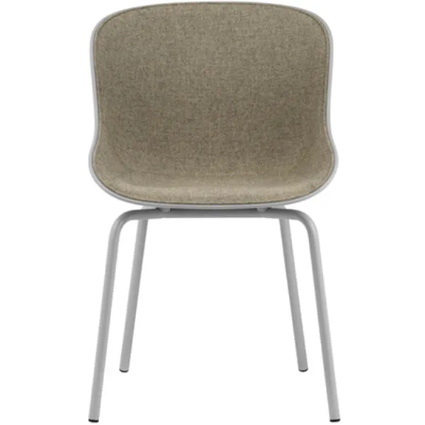 Hyg Stol Klädd Framsida Grå / Grå