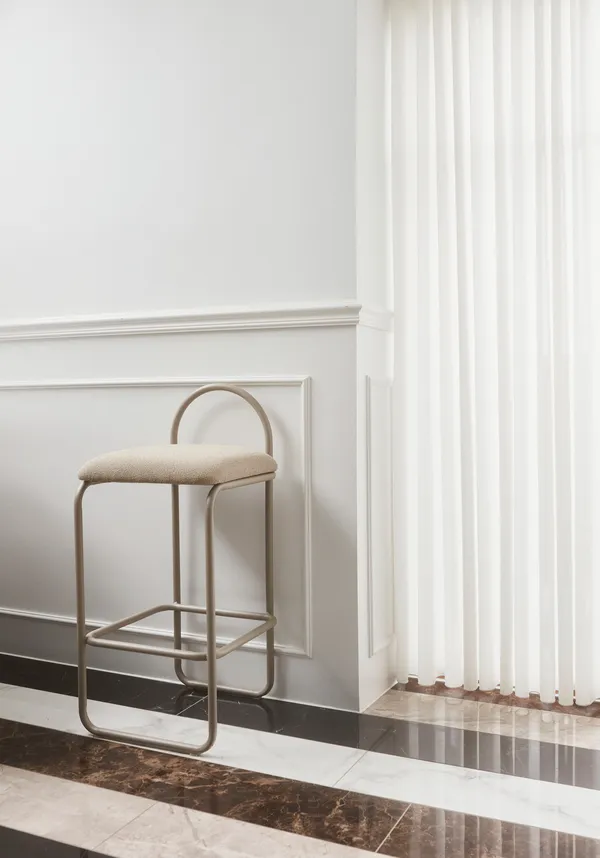 Angui Barstol H92.5 cm Taupe