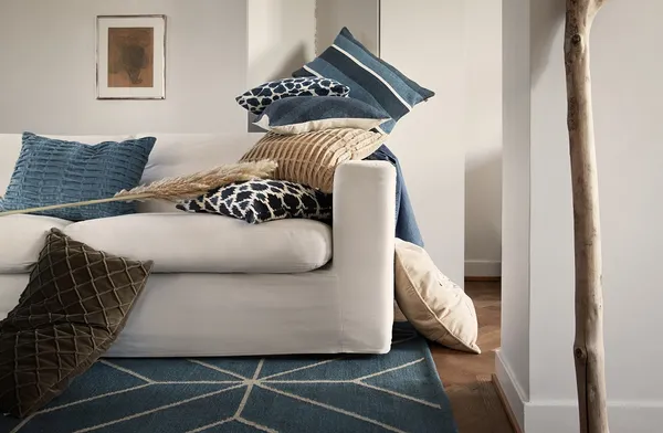 Ayur Matta 180x270 cm Heaven Blue/Off White