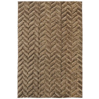 Herringbone Rug Brown