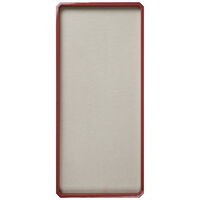 Nova Anslagstavla Linne 45x100 cm Picante Red