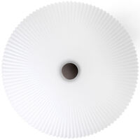 592 Sculpture Table Lamp Ø36 cm White