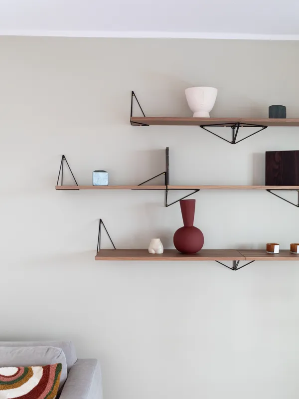 Pythagoras Hyllplan 60 cm Valnöt