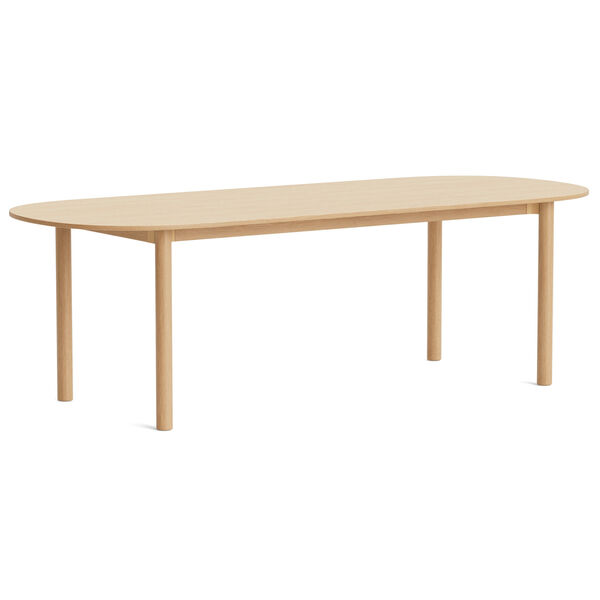 Annex Bord Aflang 95x240 cm Lakeret Eg