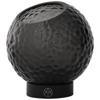 Globe Bubbles Vaasi Ø17 cm Musta