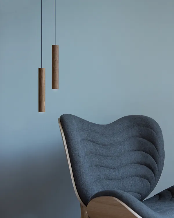Chimes Loftslampe Sort