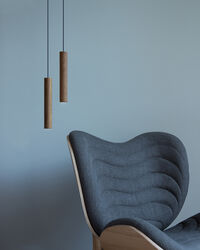 Chimes Loftslampe Sort