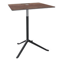Little Friend KS13 Sidebord Justerbar Højde Valnød/Pulverlakeret Aluminium