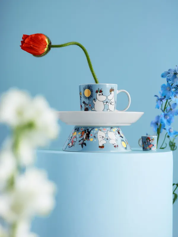 Moomin Skål 15 cm Sommardans