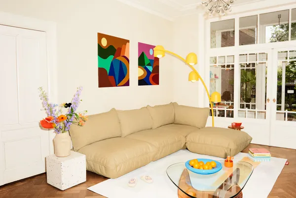 Big Lebow Gulvlampe Banana Yellow