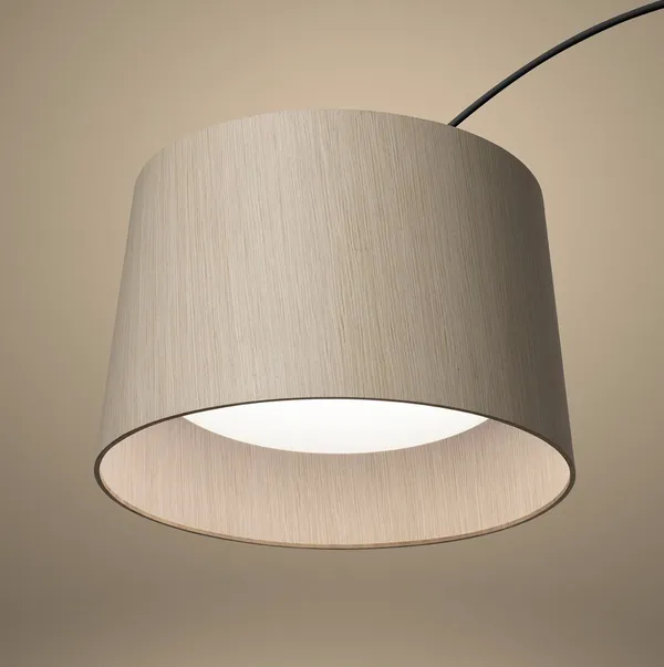 Twiggy Elle Wood Gulvlampe Svart & Eik