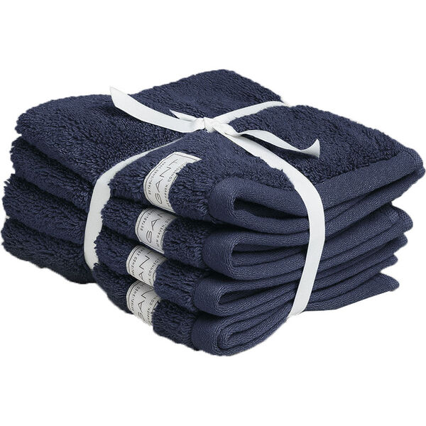 Premium Handdukar 30x30 cm 4-pack Marine