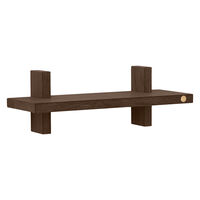 Treat Vägghylla 34 cm Rökt Ek