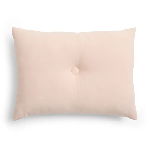 Dot Pude Linen 45x60 cm Strawberry Milkshake