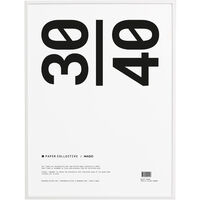 Ramme Hvit / Akryl-glass 70x100 cm