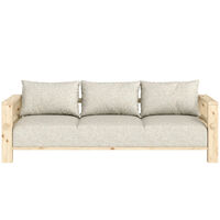 Bare Sofa Bed Raw / Soft Chalk