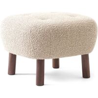 Pouf ATD1 Little Petra Fotskammel Karakorum / Valnøtt