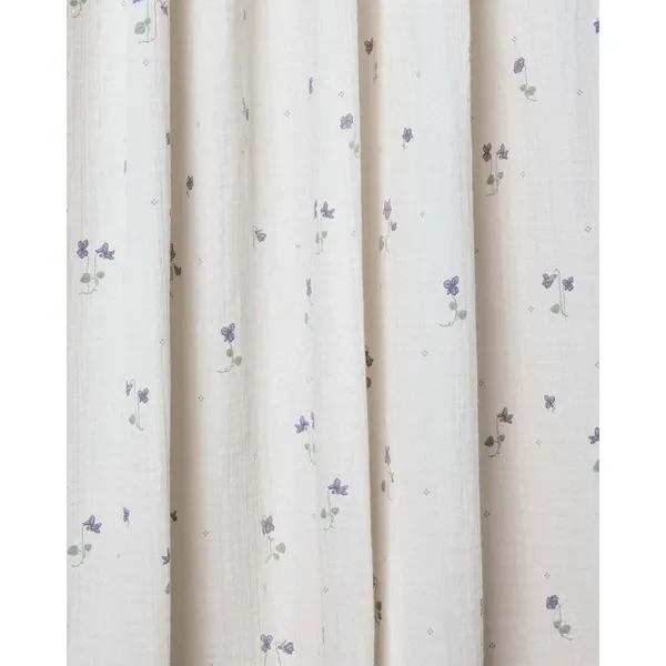 Viola Muslin Curtain 2-pack