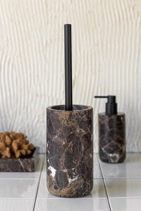Marble Toalettborste Brun