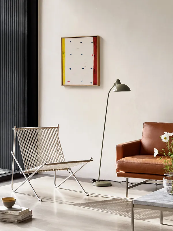 KAISER idell™ 6556-F Gulvlampe Olivengrøn