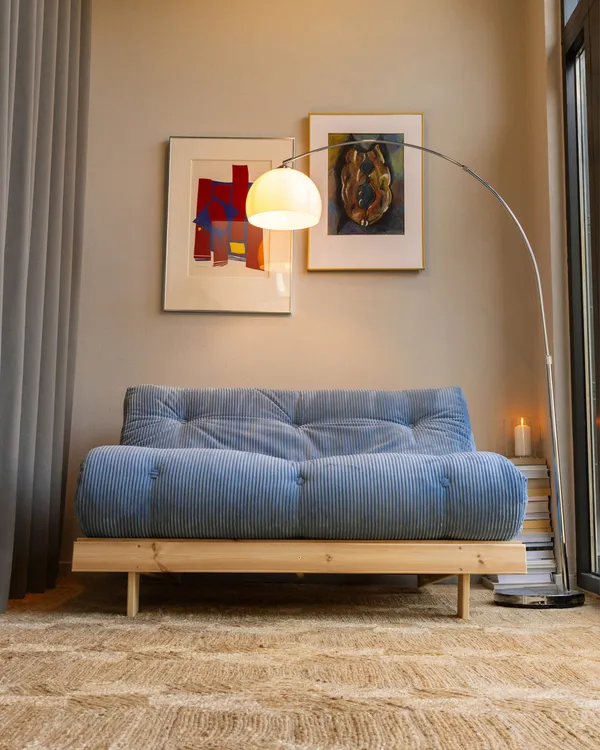 Roots Sovesofa 140x200 cm Hazy Blue