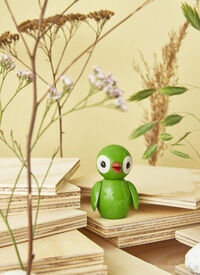 Grateful Spring Bird Trefigur 65 cm Grønn