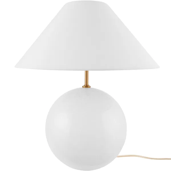 Iris 35 Bordlampe Hvid