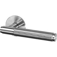 Door Handle Fixed Cross Single-sided Steel