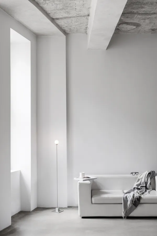 Snowball Golvlampa White