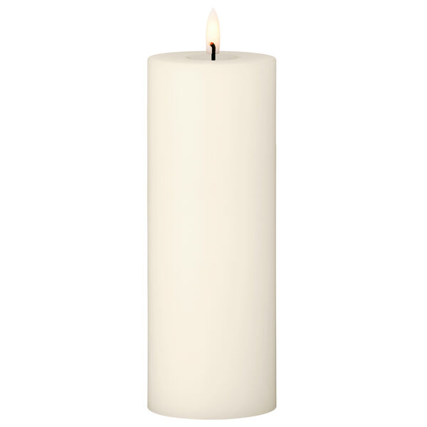 Led Pillar Candle 20 cm Ivory