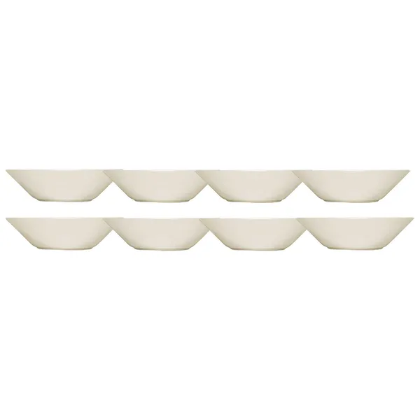 Teema Skål 21 cm Vit 8-Pack
