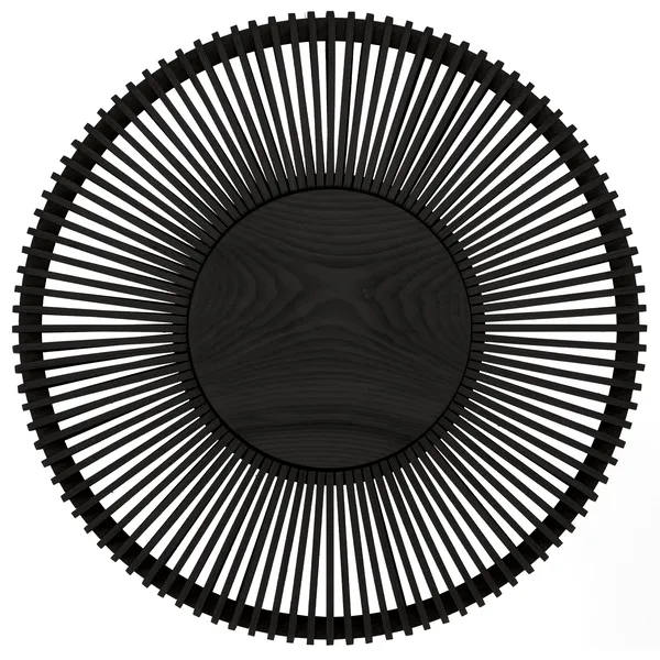 Clava Up Wood Vegglampe Svart Eik Large