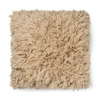 Meadow High Pile Pyntepute 50x50 cm Lys Sand