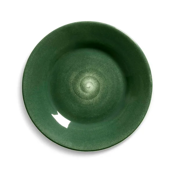 Basic Tallerken 21 cm Skovgrøn