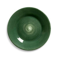 Basic Tallerken 21 cm Skovgrøn
