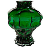 Ammonit Vase 30 cm Grøn