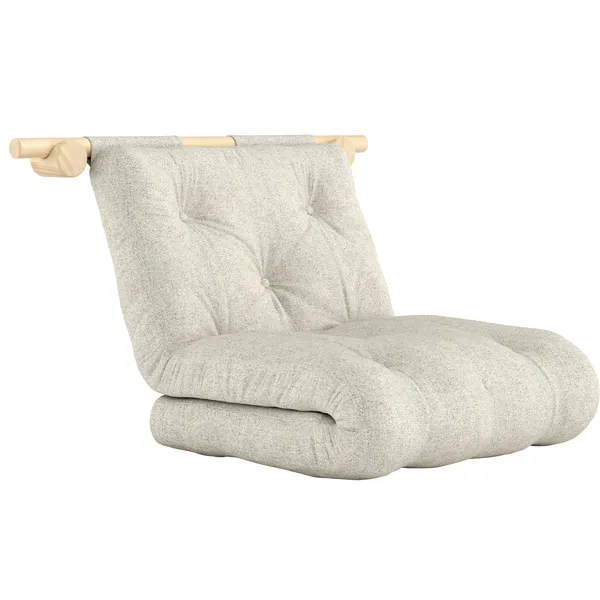 Hooked Chair Bed Soft Chalk